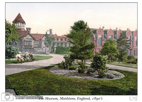 The museum, Maidstone, England - Click Image to Close