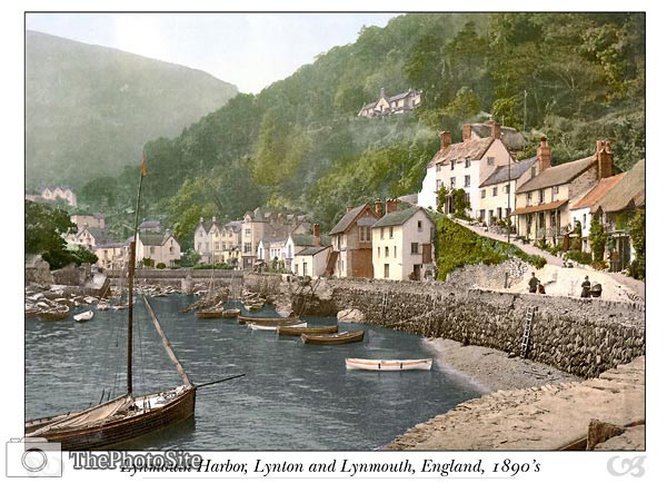 Lynmouth Harbour, Lynton and Lynmouth, England - Click Image to Close