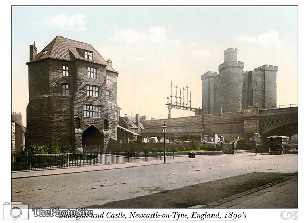 Black Gate, Castle, Newcastle-on-Tyne, England - Click Image to Close