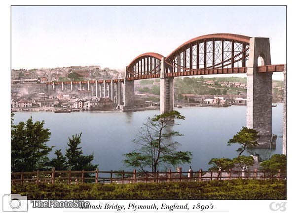 Saltash Bridge, Plymouth, England - Click Image to Close