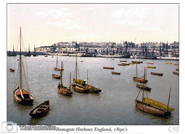 Ramsgate Harbour, England - Click Image to Close