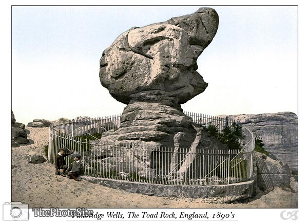 The Toad Rock, Tunbridge Wells, England - Click Image to Close