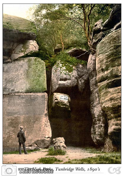 The High Rocks, Tunbridge Wells, England - Click Image to Close