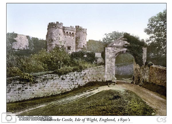 Carisbrooke Castle, Isle of Wight, England - Click Image to Close