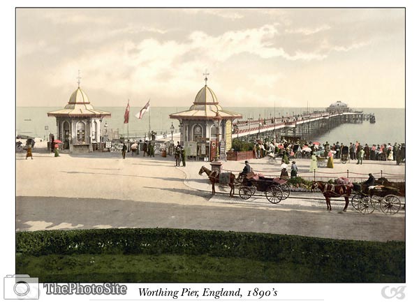 Worthing Pier, England - Click Image to Close