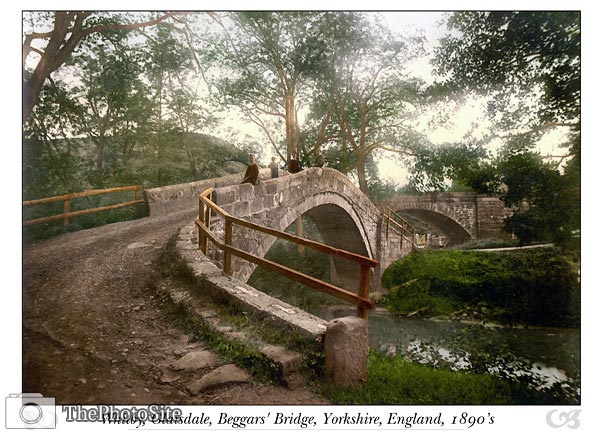 Whitby, Glaisdale, Beggars Bridge, Yorkshire, England, - Click Image to Close