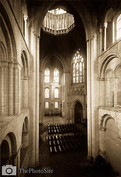 Ely Cathedral. View across the Transept - Click Image to Close