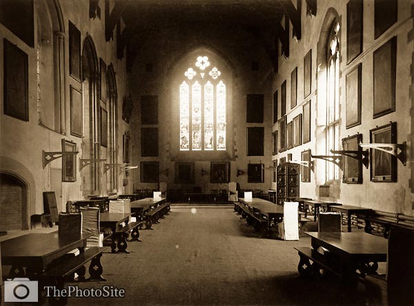 Great Hall, University College, Durham (Durham Castle) Victorian - Click Image to Close