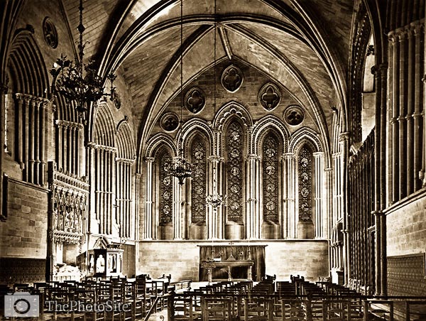 Hereford Cathedral, Lady Chapelold victorian photo - Click Image to Close