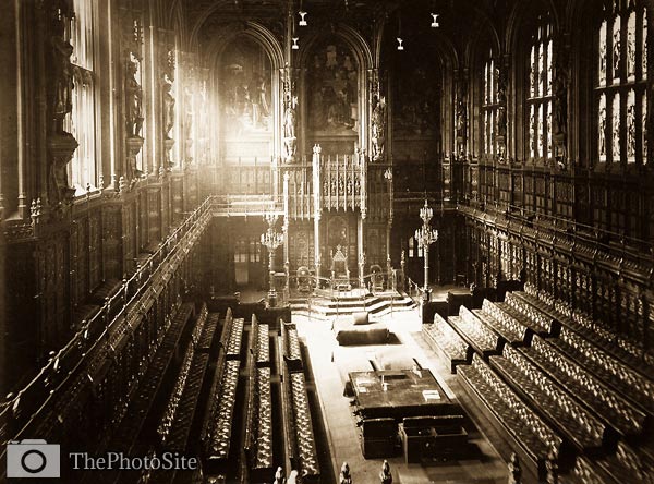 House of Lords victorian era - Click Image to Close