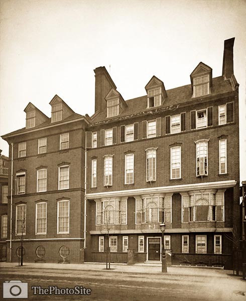 Old Swan House. Chelsea Embankment, London old victorian photo - Click Image to Close