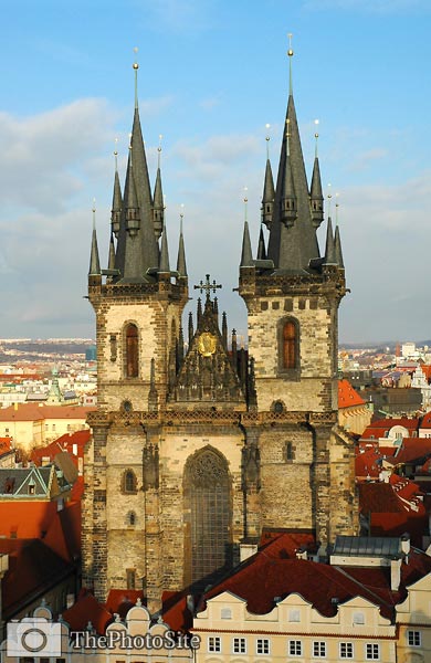 Tyn towers Prague - Click Image to Close