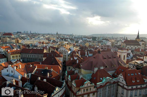 Prague rooftops - Click Image to Close