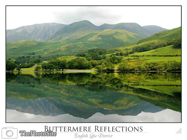Buttermere Reflections, The Lake District - Click Image to Close
