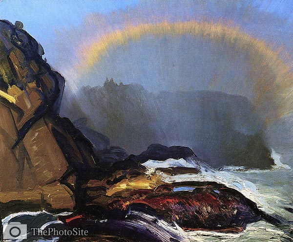 Fog Rainbow George Bellows - Click Image to Close