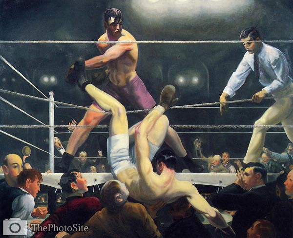 Dempsey and Firpo aka Brodie's Revenge George Bellows - Click Image to Close