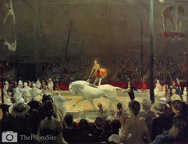 The Circus by George Bellows - Click Image to Close