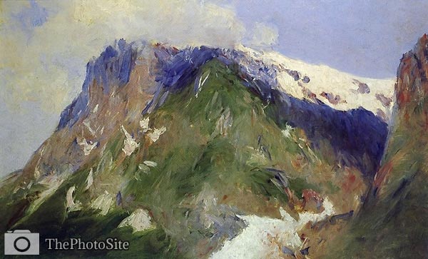 Landscape near Grindelwald Aureliano de Breuete Y Moret - Click Image to Close