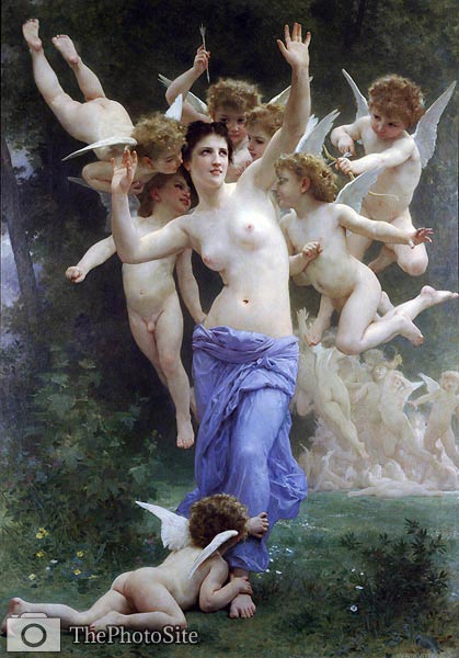 Le Guepier by William Adolphe Bouguereau - Click Image to Close