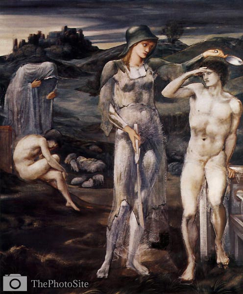 Appointment of the Perseus by Edward Burne-Jones - Click Image to Close