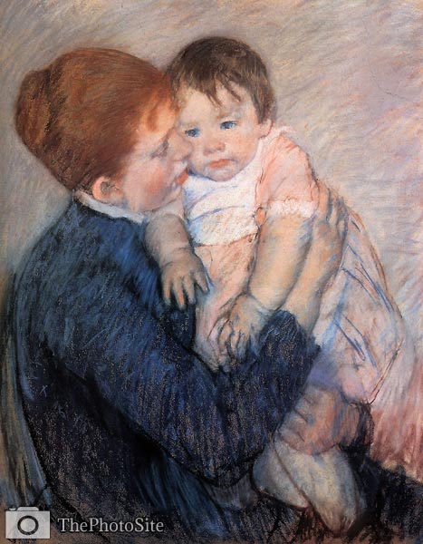 Mother and baby Mary Cassatt - Click Image to Close