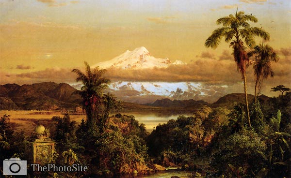 Cayambe by Frederic Edwin Church - Click Image to Close