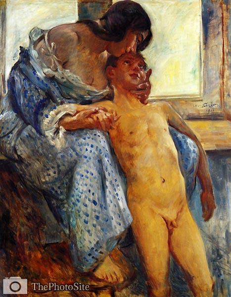 A Mothers Love Lovis Corinth - Click Image to Close