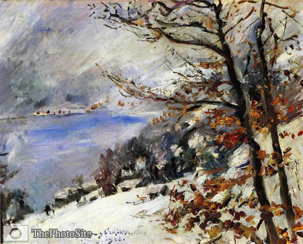 The Walchensee in Winter Lovis Corinth - Click Image to Close