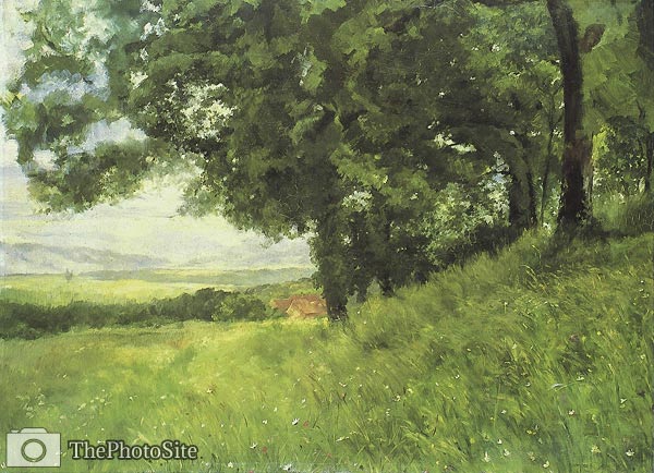 Summer landscape Louis Eysen - Click Image to Close