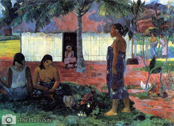 No te aha oe Riri aka Why are You Angry Paul Gauguin - Click Image to Close