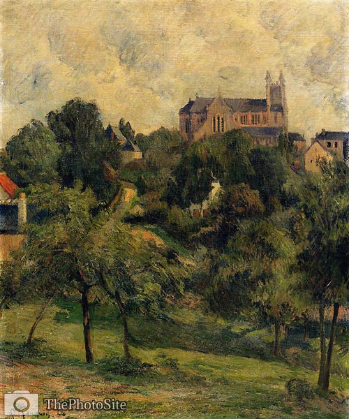 Notre-Dame-des-Agnes, Rouen Paul Gauguin - Click Image to Close