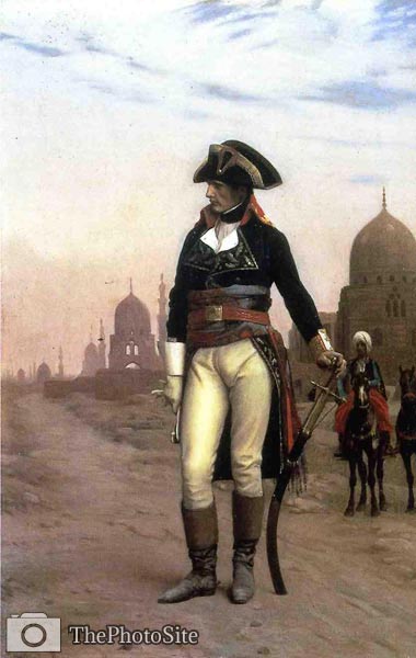 General Bonaparte in Cairo Jean-Leon Gerome - Click Image to Close