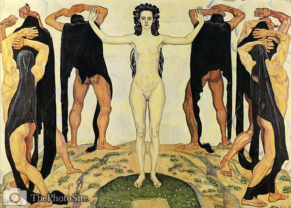 Truth (II) Ferdinand Hodler - Click Image to Close