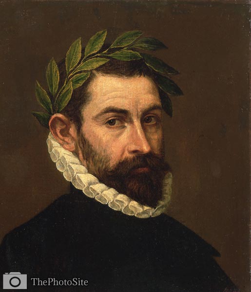 Portrait of the Poet Alonso Ercilla y Zuniga El Greco - Click Image to Close