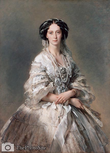 Portrait of Empress Maria Alexandrovna Francois Xaver Winterhalt - Click Image to Close