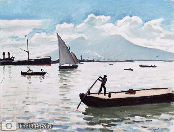 The Bay of Naples Albert Marquet - Click Image to Close