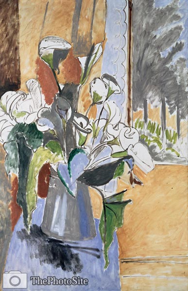 Bouquet of Flowers on a Veranda Henri Matisse - Click Image to Close