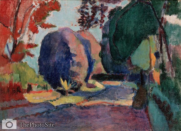 The Luxembourg Gardens Henri Matisse - Click Image to Close