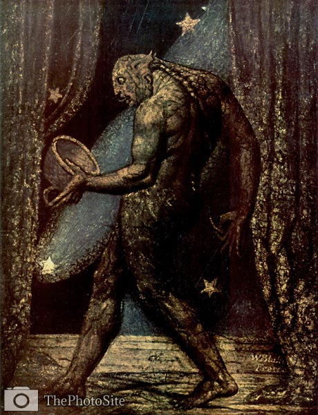 Ghost of a flea William Blake - Click Image to Close
