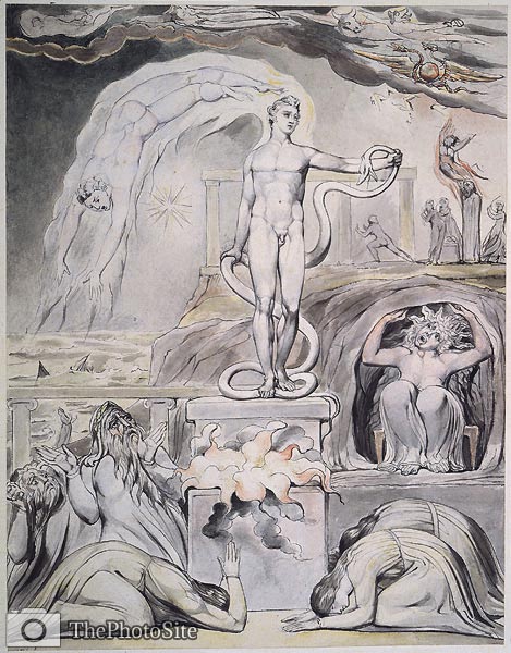 Ode on the Morning of Christs Nativity William Blake - Click Image to Close