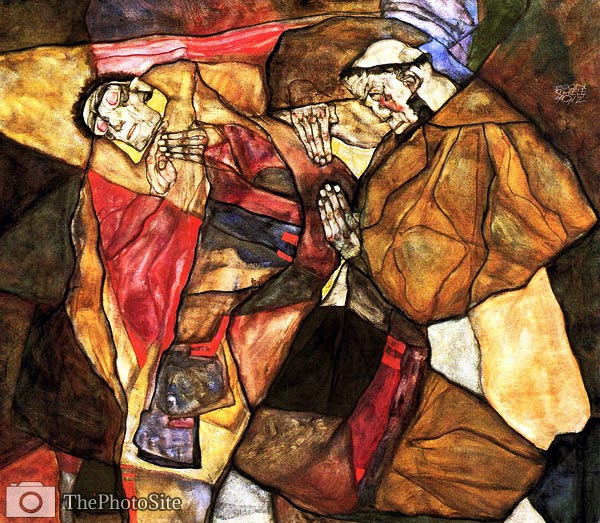 Agony Egon Schiele - Click Image to Close