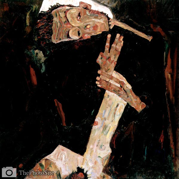 The poet Egon Schiele - Click Image to Close
