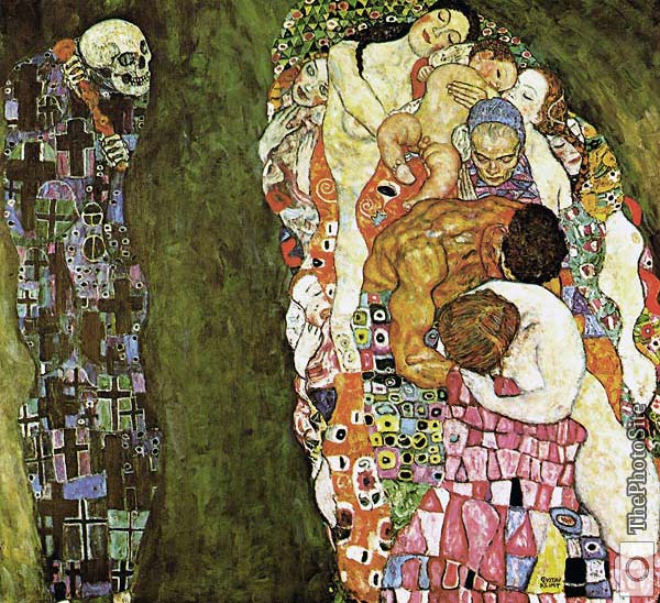 Death and Life Gustav Klimt - Click Image to Close