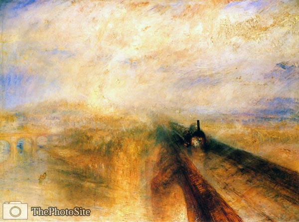 Rain Steam and Speed the Great Western Railway Joseph Mallord Wi - Click Image to Close