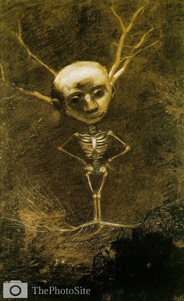 Spirit of the Forest Odilon Redon - Click Image to Close
