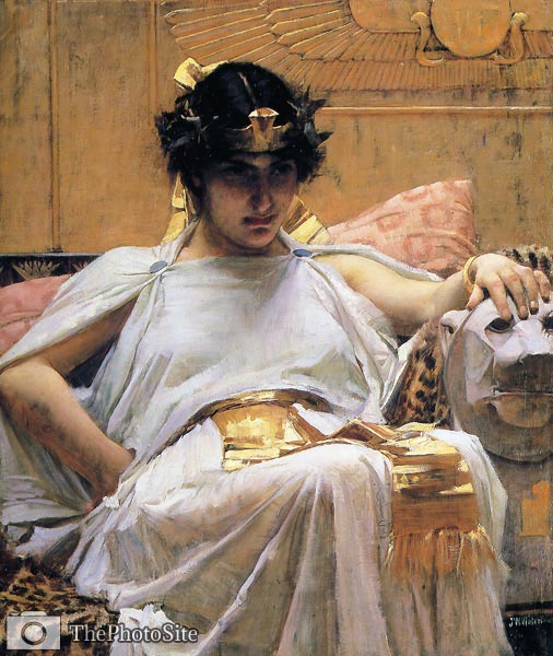 Cleopatra J.W. Waterhouse - Click Image to Close