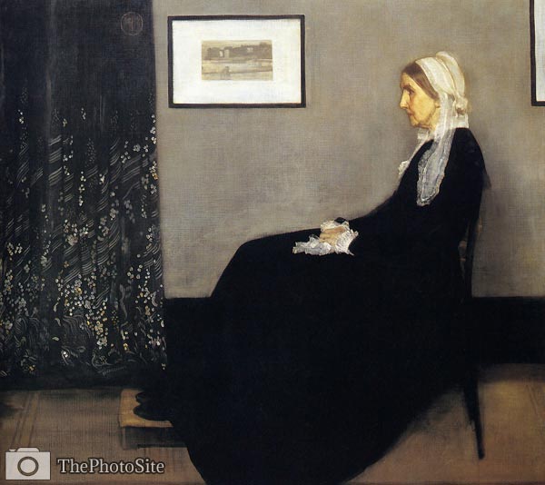 Whistler's Mother James Abbott McNeill Whistler - Click Image to Close