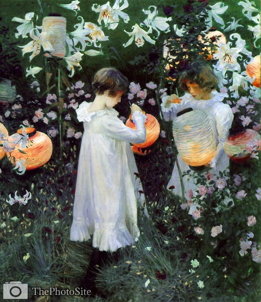 Carnation, lily, lily, rose John Singer Sargent - Click Image to Close
