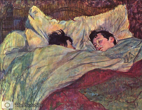 The Bed 1892 Henri de Toulouse-Lautrec - Click Image to Close