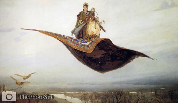 The Flying Carpet Viktor Vasnetsov - Click Image to Close